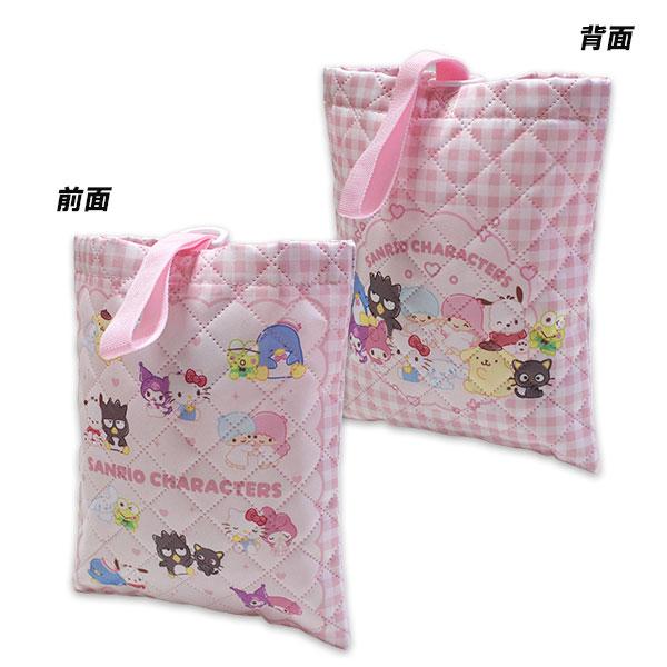 上靴入れ 上履き入れ シューズケース シューズバッグ シューズ入れ サンリオキャラクターズ Sanrio charactersシューズケースになります。ポリエステル素材なので軽くて丈夫でシワが寄りにくく速乾性が高いところが特徴です♪【サイズ...