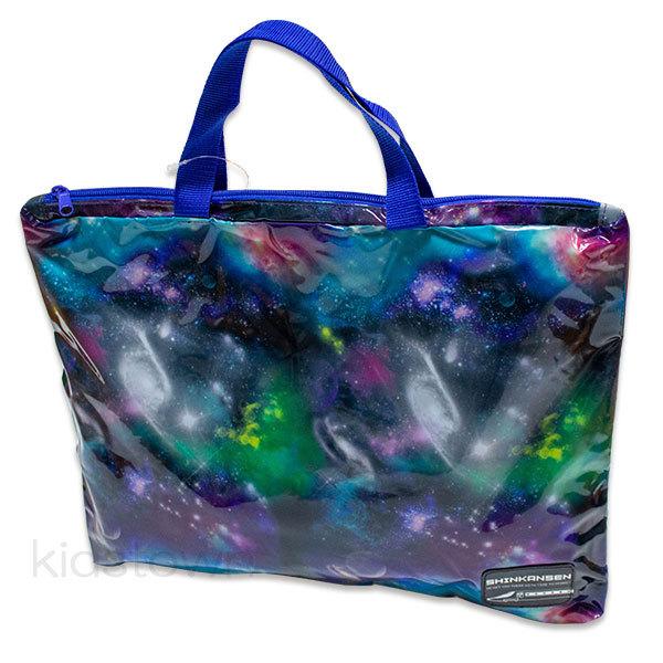 送料無料 リアルシンカンセン ラミネートレッスンバッグ 約H310mm