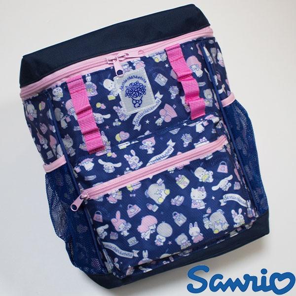 送料無料 サンリオキャラクターズ スクエアリュック 約h310 W225 D130mm サンリオ ネイビー キッズタウン ヤフーショップ 通販 Yahoo ショッピング