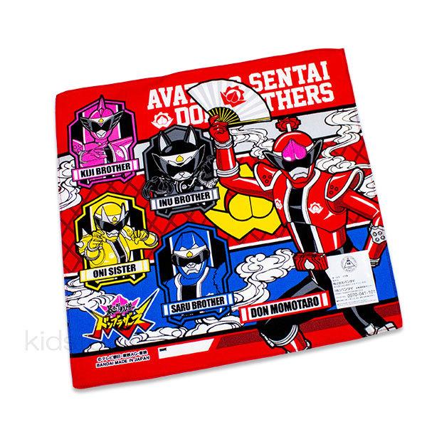 暴太郎戦隊ドンブラザーズ ハンカチa 約30 30cm 綿100 赤色 日本製 キッズタウン ヤフーショップ 通販 Yahoo ショッピング