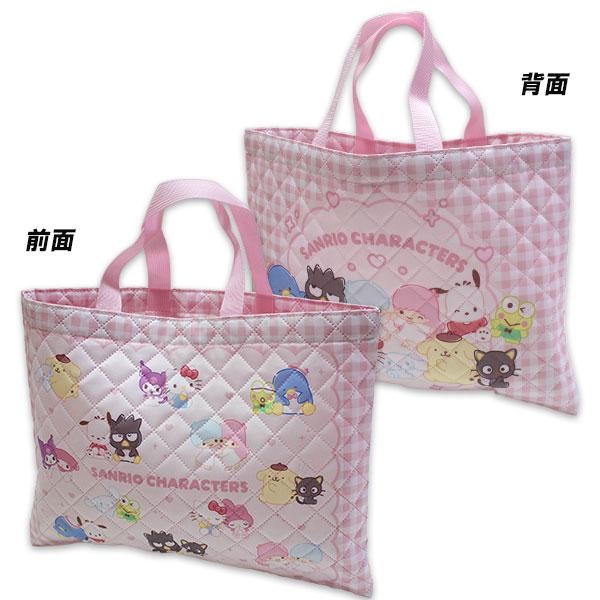 レッスンバッグ トートバッグ 手提げバッグ お稽古 かばん bag サンリオキャラクターズ Sanrio charactersレッスンバッグになります。ポリエステル素材なので軽くて丈夫でシワが寄りにくく速乾性が高いところが特徴です♪【サイズ...