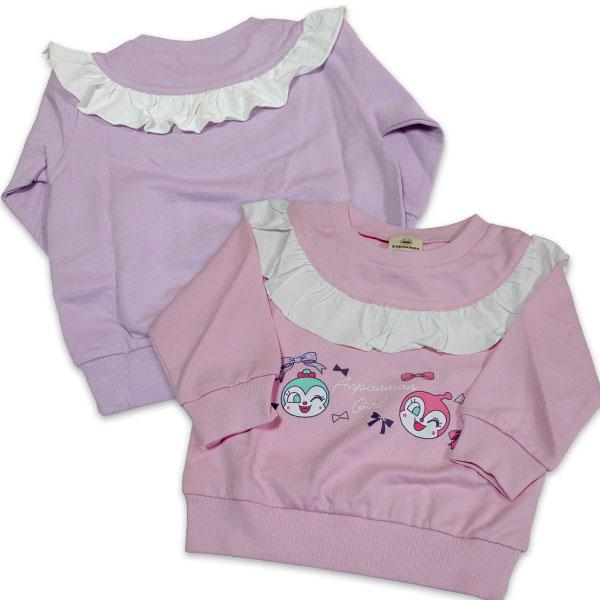 トレーナー 子供服 スウェットシャツ 長袖 裏毛 子供服 シャツ anpanman表地と裏地で質感が異なる二重構造生地のスウェットシャツになります。裏毛タイプはタオルのように吸水・吸湿性に優れていて生地も薄手だから重ね着しやすく春先の着用に...