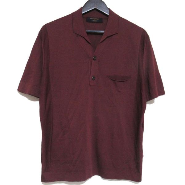 売約済み コルネリアーニ　茶色　ポロシャツ　50 未使用 売約済み コルネリアーニ 茶色 ポロシャツ 50 未使用 売約済み