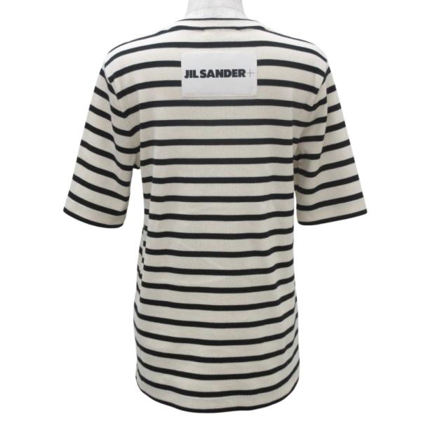 ジルサンダープラス  24SS  J40GC0111 ボーダーリブニットTシャツ レディース M kigaeru_13859201020