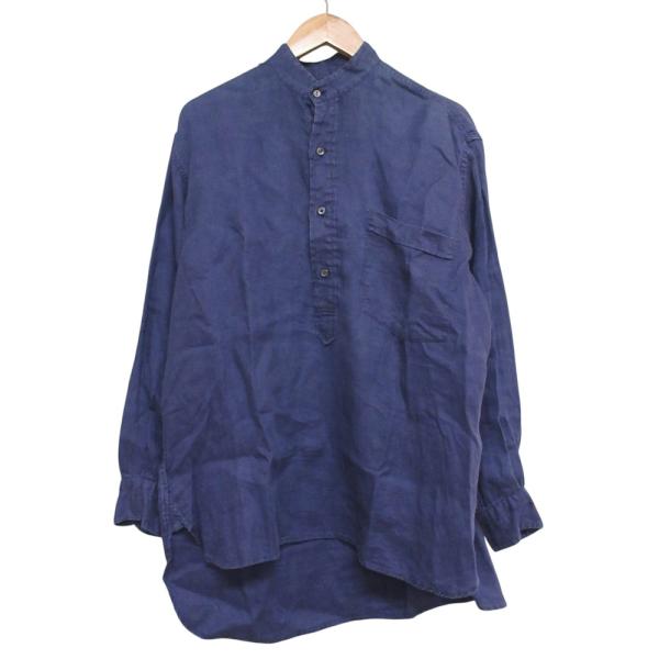 COMOLI（コモリ） 美品 21SS COMOLI リネン Wクロス プルオーバー