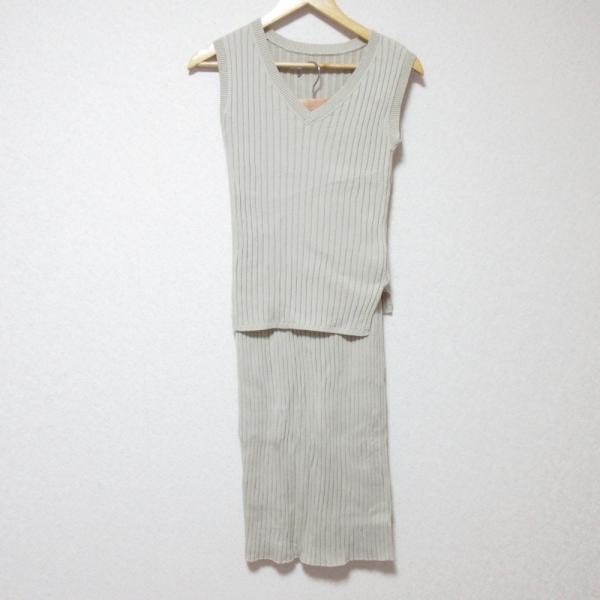 Whim Gazette 美品 ウィムガゼット リブニット ノースリーブ