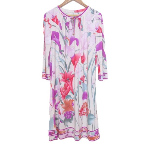 美品　レオナール　カンカン　ワンピース　リボン　サイズ1 美品 レオナール カンカン ワンピース リボン サイズ1 - メルカリ