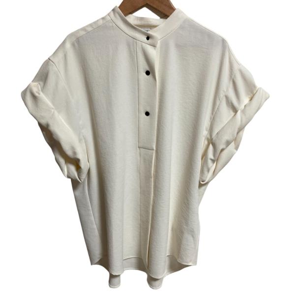 【美品】ESTNATION COLUMN スリーブティアード半袖ブラウス ESTNATION（エストネーション）の「【WEB限定】COLUMN