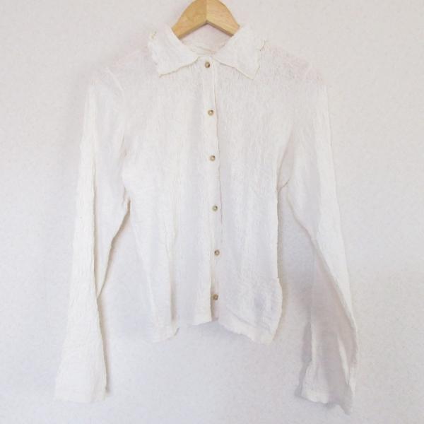 【未使用】vince ブラウス 美品 vince ヴィンス ロングスリーブ シャツ ブラウス XS