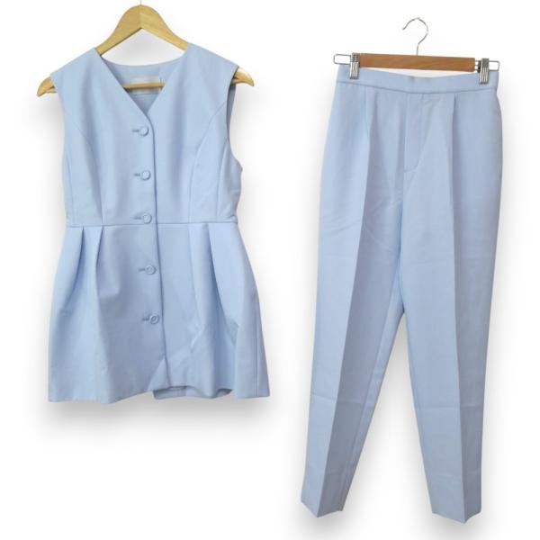 CELFORD セルフォード　ペプラムセットアップ　ベスト ノースリーブ　36 CELFORD セルフォード ペプラムセットアップ ベスト ノースリーブ 36