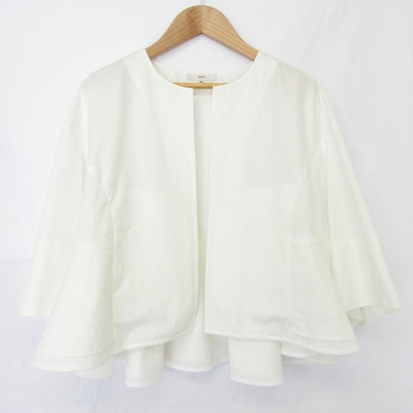Yori 美品 25SS yori ヨリ バックフレアショートジャケット YR25