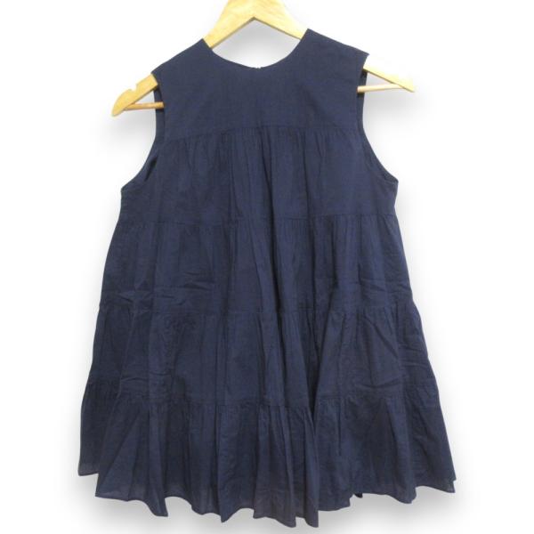 美品 MARIHA マリハ MUSE ノースリーブ ミューズのブラウス 3214244005 サイズ36 ネイビー レディース 古着 中古 USED MARIHA（マリハ） 美品 MUSE ノースリーブ ミューズのブラウス