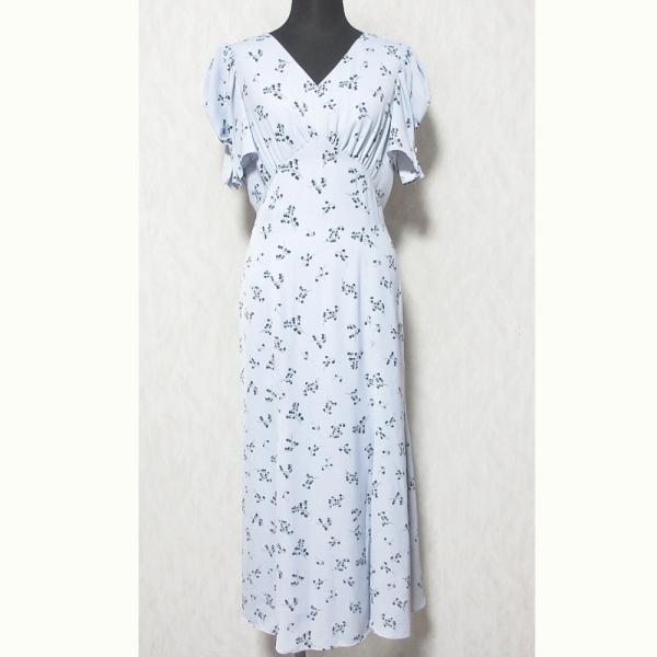 ワンピース herlipto Muguet-Printed Mermaid Dress kigaeru_142977012008
