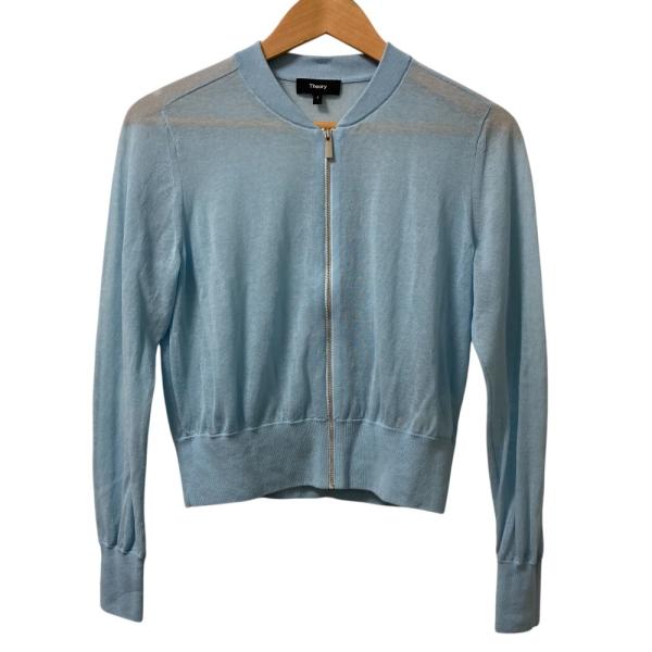 ジャケット・アウター Theory SHEER BOMBER AIRY COTTON theory（セオリー） 美品 24SS theory AIRY COTTON SHEER BOMBER