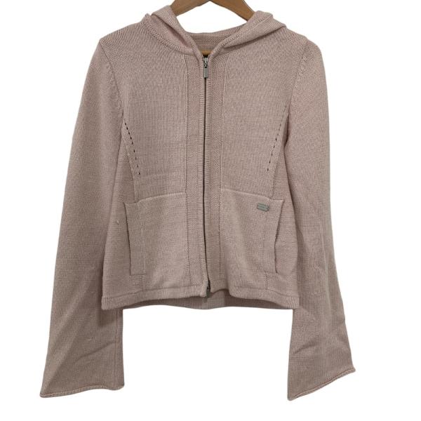 良品 FOXY フォクシー Lily Parka ニットパーカー 38050 サイズ38 ピンク レディース 古着 中古 USED FOXEY（フォクシー） 良品 FOXY Lily Parka ニットパーカー 38050