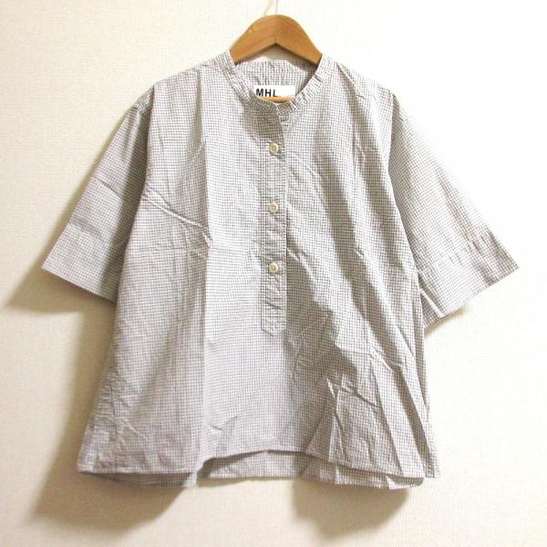 MHL.（エムエイチエル） 美品 23SS MHL. マーガレットハウエル COTTON