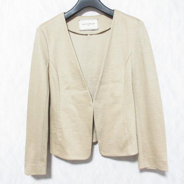 UNITED ARROWS（ユナイテッドアローズ） 美品 リネン ノーカラー