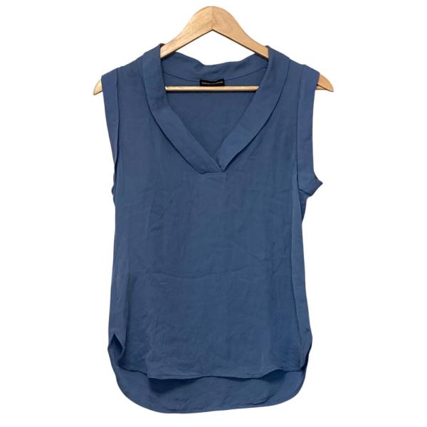EMPORIO ARMANI 美品 エンポリオアルマーニ シルク100％ ノースリーブ