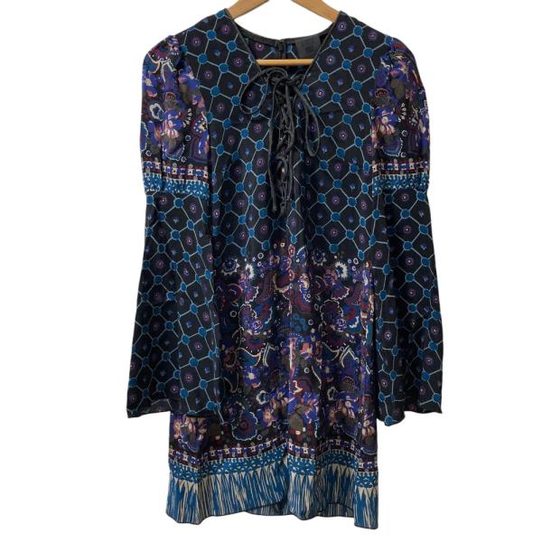 ANNA SUI（アナスイ） 美品 レトロフラワープリント カフタン