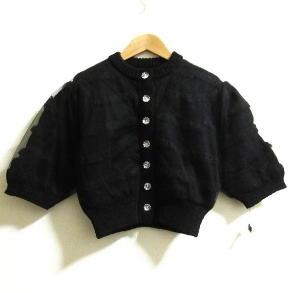 MUVEIL（ミュベール） 未使用 25SS MUVEIL オーガンジーカーディガン