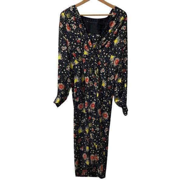 美品！martiniqueマルティニーク フラワープリントロングドレスワンピース martinique（マルティニーク） 未使用 フラワープリント ロング