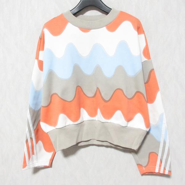 adidas（アディダス） 美品 マリメッコ コラボ ドルマンスウェット