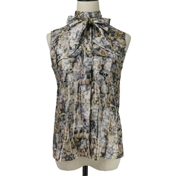CHANEL（シャネル） 美品 シュペット ココマークプリント リボンタイ