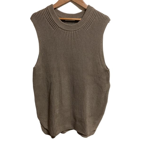 【美品】everyday i like linen ベスト カーキ EVERYDAY I LIKE. 美品 25SS EVERYDAY I LIKE. エブリデイアイライク