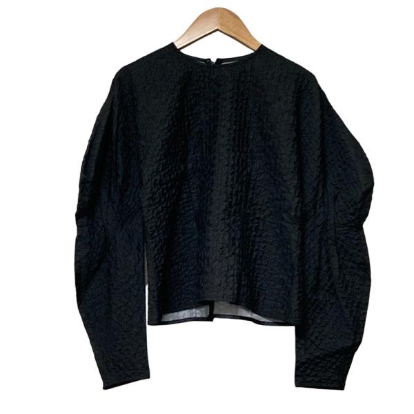 LE CIEL BLEU（ルシェルブルー） 美品 Textured Tie ブラウス サイズ36 