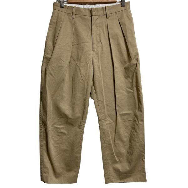 DRAWER（ドゥロワー） 美品 コットンチノ ワンタックパンツ 6514-236