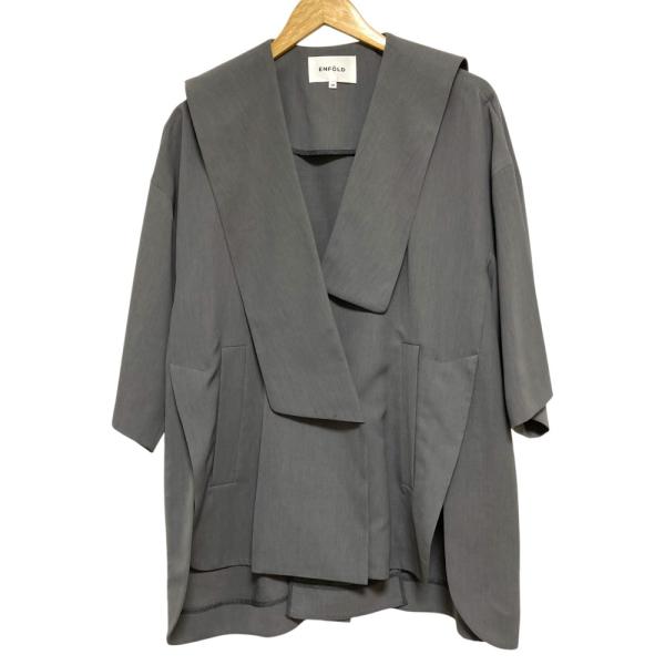 ENFOLD（エンフォルド） 美品 23SS ENFOLD ASYMMEETRY SAILOR-COLLAR