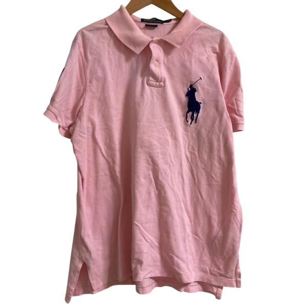 Ralph Lauren ビッグポニー 希少カラーピンク ユニセックス Lサイズ POLO RALPH LAUREN（ポロ・ラルフローレン） ラルフローレン RALPH