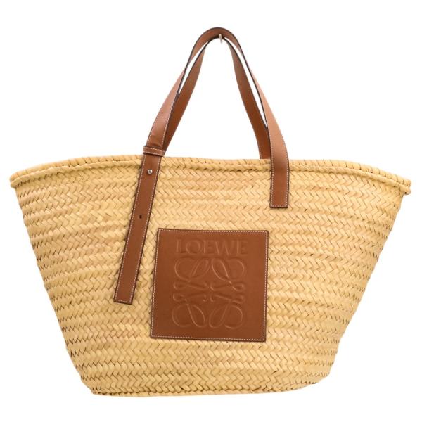 LOEWE（ロエベ） 美品 アナグラム バスケットバッグ かごバッグ トート