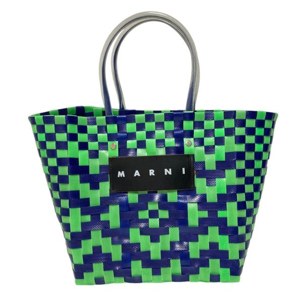 MARNI（マルニ） 美品 マーケット フラワーカフェ ピクニックバッグ