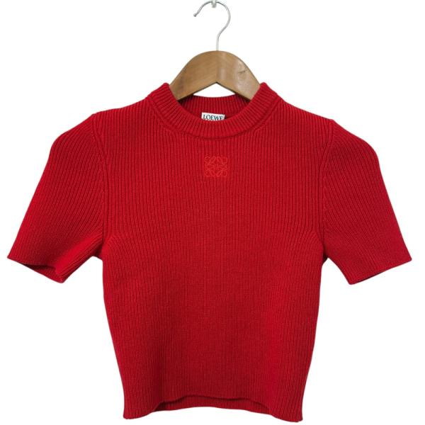 LOEWE（ロエベ） 美品 23SS LOEWE CROPPED SHORT SLEEVE KNIT