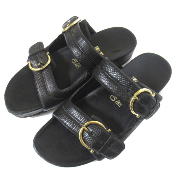 【美品】Salvatore Ferragamo フェラガモ サンダル ガンチーニ 良品 Salvatore Ferragamo サルヴァトーレフェラガモ ガンチーニ