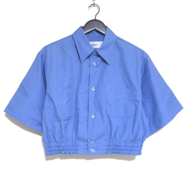 美品 24SS JANE SMITH ジェーンスミス COTTON BROAD HEM GATHER