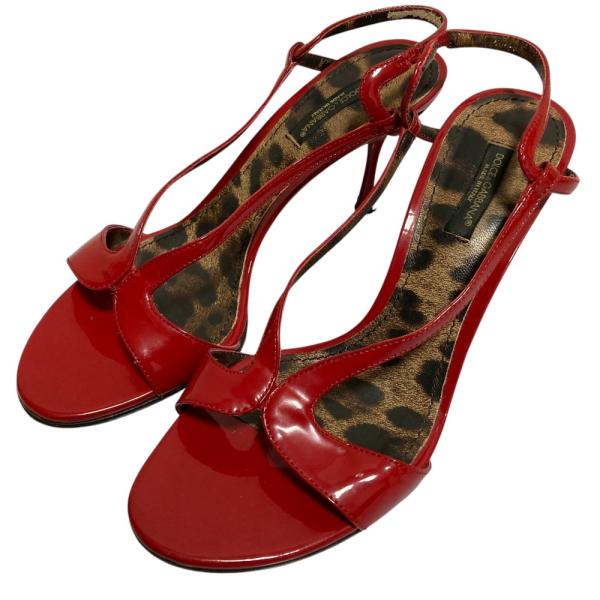 DOLCE&GABBANA 37.5 ドルガバ ヒール DOLCE&GABBANA（ドルチェ & ガッバーナ） 美品 ドルガバ ピンヒール