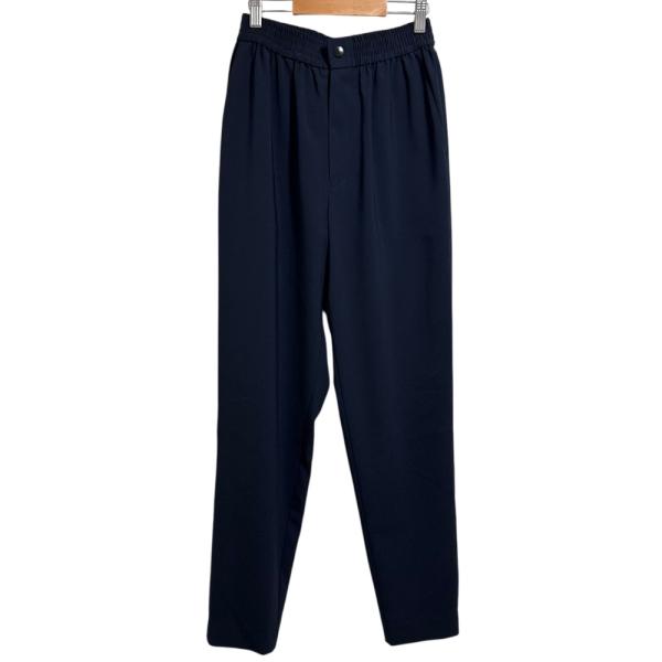 HYKE ハイク 23SS 日本製 STRETCH TAPERED PANTS ストレッチテーパードパンツ 231 - 13182 1(S) CREAM イージー ボトムス【新古品】【中古】【HYKE】 HYKE（ハイク） 良品 23SS HYKE ストレッチ イージーウエスト