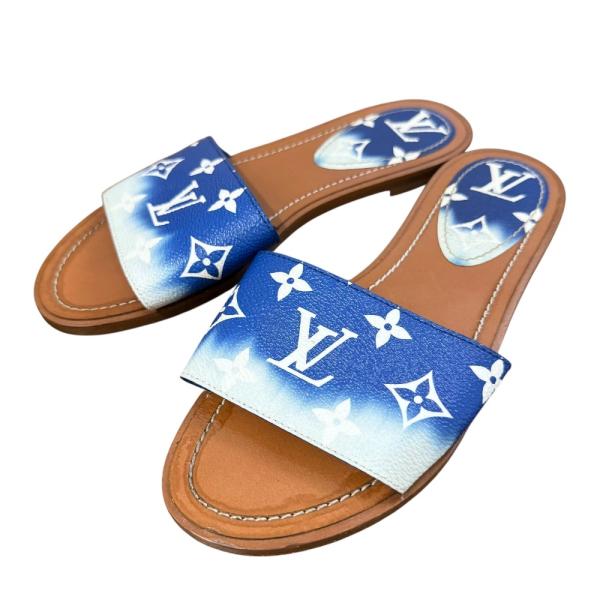 LOUIS VUITTON（ルイ・ヴィトン） 美品 LVエスカル フラットサンダル