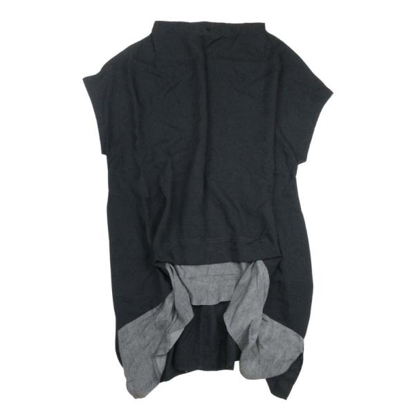 美品 m_mefu 芽風 Sensounico センソユニコ ボトルネック 半袖