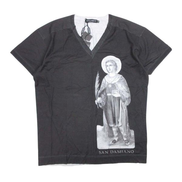 未使用 DOLCE&GABBANA ドルチェアンドガッバーナ SAN DAMIANO Vネック