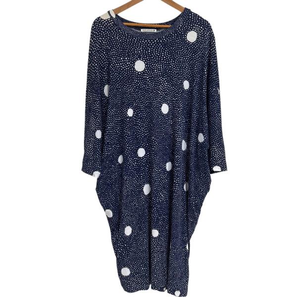 mina perhonen（ミナペルホネン） 美品 skum 総柄 長袖 ドルマン