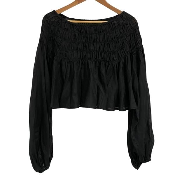 CADUNE 美品 25SS CADUNE カデュネ リネンブレンド ショート丈