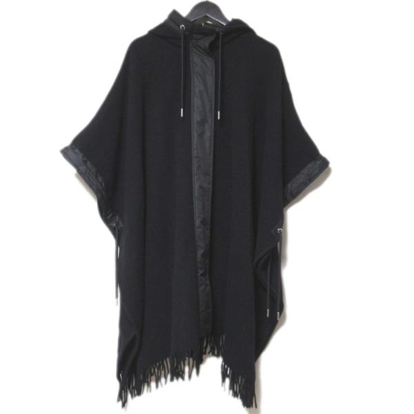 MONCLER（モンクレール） 未使用 22AW MONCLER PONCHO フリンジヘム