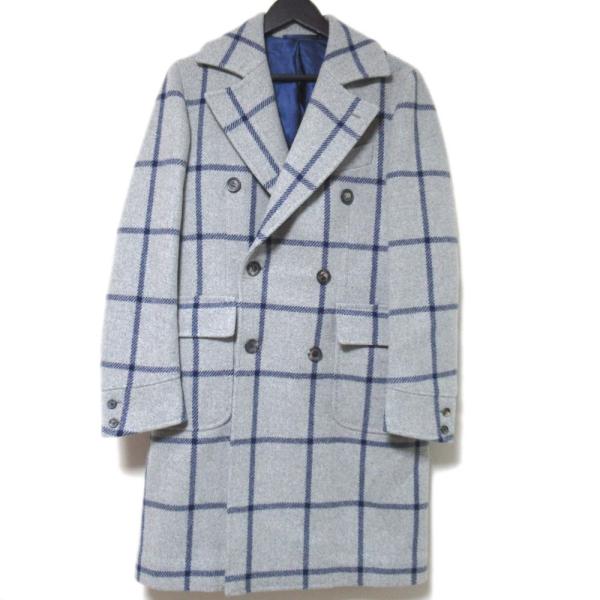 【最終お値下げ】Stile Latino ダブルチェスターコート 42 BEAMS F（ビームスF）【別注】Stile Latino / AIACE カセン