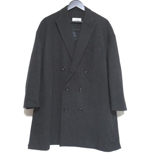 新品同様★22AW★THE RERACS★ウールギャバジン★ダブルブレストコート コート THE DOUBLE PEAKED TAILORED
