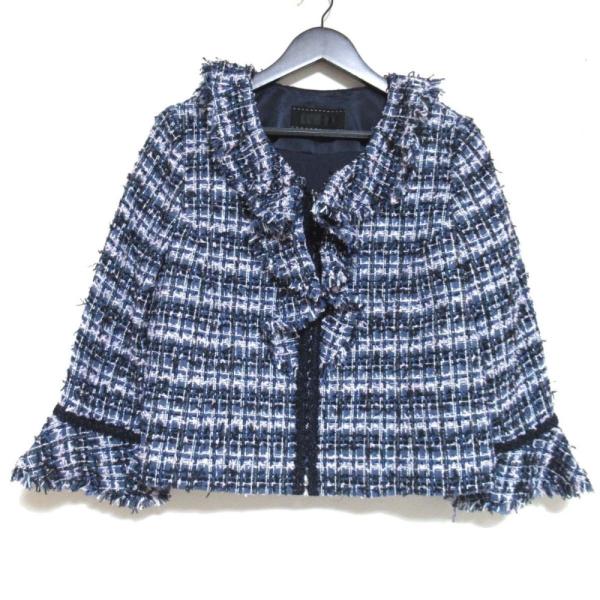 美品　大きいサイズ46 トゥービーシック　フリル薄手コート kigaeru_20012315021