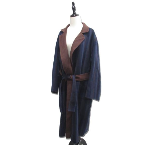 【美品】ウール100 UNITED ARROWS ６ロクリバーシブルコート36 kigaeru_20014218011