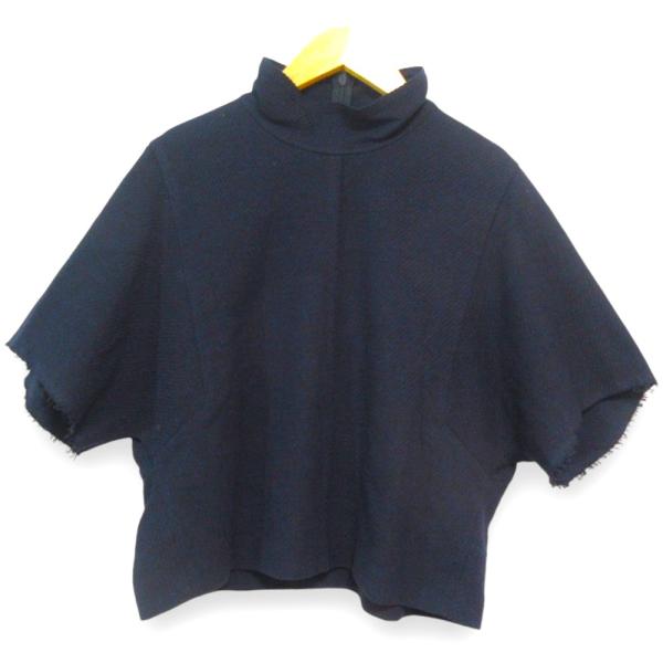 エブール ebure　コットンツィードツイルベスト　38 EBURE(エブール) 24AWラメミックスツイードニットベスト